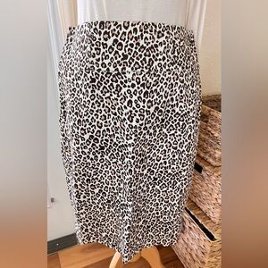 Leopard Print Women's Skirt
